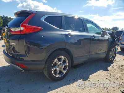 Trzecie zdjęcie samochodu z tyłu: 2019 HONDA CR-V EX VIN:2HKRW2H52KH645644 - miniatura
