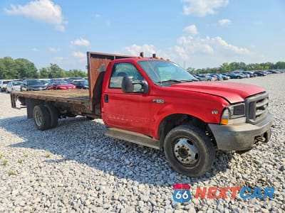 Czwarte zdjęcie samochodu z boku: 2004 FORD F550 SUPER DUTY VIN:1FDAF56S34ED65138 - miniatura