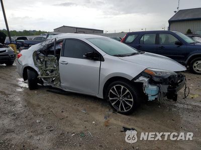 Czwarte zdjęcie samochodu z boku: 2019 TOYOTA COROLLA SE VIN:2T1BURHE9KC167242 - miniatura