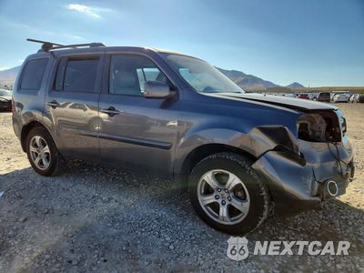 Czwarte zdjęcie samochodu z boku: 2015 HONDA PILOT EXL VIN:5FNYF4H53FB002425 - miniatura