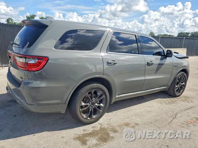 Trzecie zdjęcie samochodu z tyłu: 2022 DODGE DURANGO R/T VIN:1C4SDHCT3NC218005 - miniatura