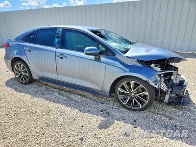 Czwarte zdjęcie samochodu z boku: 2021 TOYOTA COROLLA SE VIN:JTDS4MCE2MJ071339 - miniatura