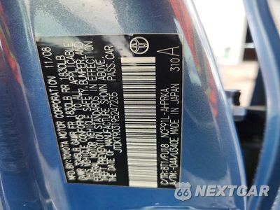 Zdjęcie 12 z 12 samochodu: 2009 TOYOTA YARIS BASE VIN:JTDKT903195247235 - miniatura