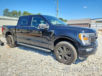Czwarte zdjęcie samochodu z boku: 2021 FORD F150 SUPERCREW VIN:1FTEW1EP9MFD14426 - miniatura