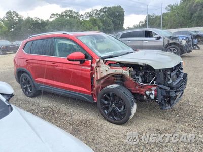 Czwarte zdjęcie samochodu z boku: 2022 VOLKSWAGEN TAOS SE VIN:3VVTX7B25NM083091 - miniatura