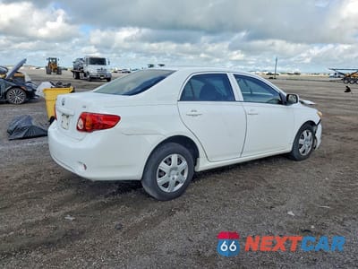 Trzecie zdjęcie samochodu z tyłu: 2010 TOYOTA COROLLA LE VIN:1NXBU4EE2AZ378206 - miniatura