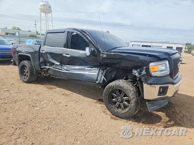 Czwarte zdjęcie samochodu z boku: 2014 GMC SIERRA K1500 SLT VIN:3GTU2VEC9EG240274 - miniatura
