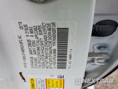 Zdjęcie 12 z 12 samochodu: 2018 HONDA ACCORD TOURING VIN:1HGCV1F91JA186669 - miniatura