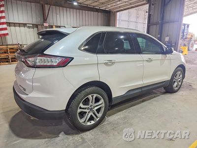 Trzecie zdjęcie samochodu z tyłu: 2018 FORD EDGE TITANIUM VIN:2FMPK4K91JBB88910 - miniatura