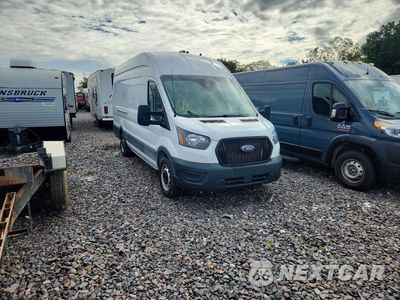 Czwarte zdjęcie samochodu z boku: 2022 FORD TRANSIT 250 DELIVERY VAN VIN:1FTBR3XG5NKA53629 - miniatura