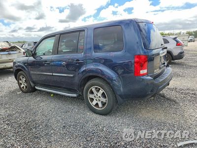 Drugie zdjęcie samochodu z przodu: 2010 HONDA PILOT TOURING VIN:5FNYF4H94AB018970 - miniatura