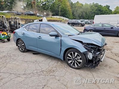 Czwarte zdjęcie samochodu z boku: 2025 NISSAN SENTRA SV VIN:3N1AB8CV0SY417991 - miniatura
