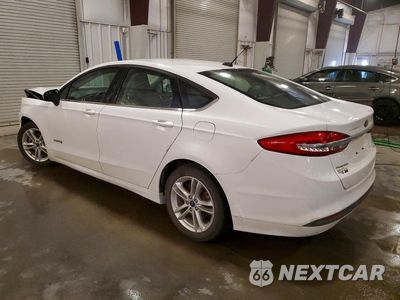 Drugie zdjęcie samochodu z przodu: 2018 FORD FUSION S HYBRID VIN:3FA6P0UU5JR122721 - miniatura