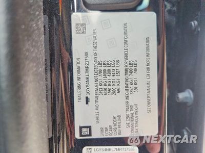 Zdjęcie 13 z 13 samochodu: 2021 CADILLAC ESCALADE ESV SPORT VIN:1GYS4NKL7MR217588 - miniatura
