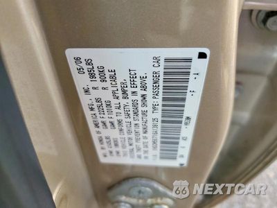 Zdjęcie 13 z 13 samochodu: 2006 HONDA ACCORD EX VIN:1HGCM56716A139125 - miniatura