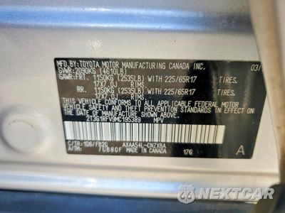 Zdjęcie 13 z 13 samochodu: 2021 TOYOTA RAV4 LE VIN:2T3G1RFV9MC195389 - miniatura