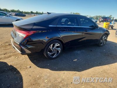 Trzecie zdjęcie samochodu z tyłu: 2024 HYUNDAI ELANTRA SEL VIN:KMHLS4DG0RU756631 - miniatura