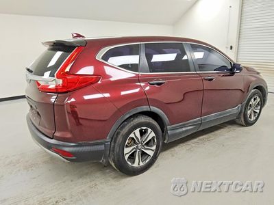 Trzecie zdjęcie samochodu z tyłu: 2018 HONDA CR-V LX VIN:2HKRW5H31JH421358 - miniatura