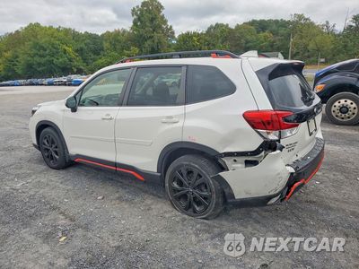 Drugie zdjęcie samochodu z przodu: 2021 SUBARU FORESTER SPORT VIN:JF2SKARC3MH434864 - miniatura