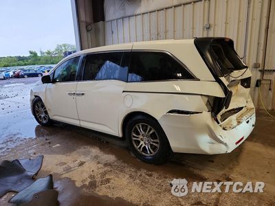 Drugie zdjęcie samochodu z przodu: 2011 HONDA ODYSSEY EXL VIN:5FNRL5H68BB091284 - miniatura