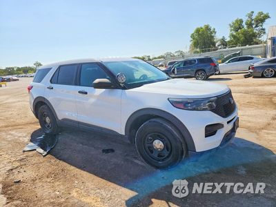 Czwarte zdjęcie samochodu z boku: 2023 FORD EXPLORER POLICE INTERCEPTOR VIN:1FM5K8AB3PGA80146 - miniatura