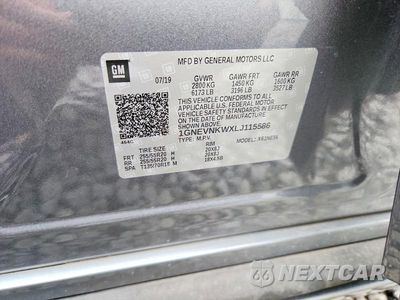 Zdjęcie 13 z 13 samochodu: 2020 CHEVROLET TRAVERSE HIGH COUNTRY VIN:1GNEVNKWXLJ115586 - miniatura