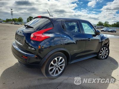 Trzecie zdjęcie samochodu z tyłu: 2011 NISSAN JUKE S VIN:JN8AF5MV9BT012708 - miniatura