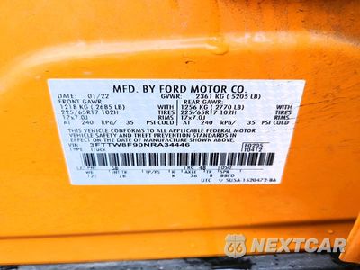 Zdjęcie 12 z 12 samochodu: 2022 FORD MAVERICK XL VIN:3FTTW8F90NRA34446 - miniatura