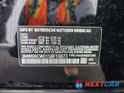 Zdjęcie 12 z 12 samochodu: 2025 BMW 3 SERIES 330I VIN:3MW69CW01S8F10873 - miniatura