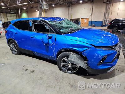 Czwarte zdjęcie samochodu z boku: 2025 CHEVROLET BLAZER 2LT VIN:3GNKBCR46SS261551 - miniatura