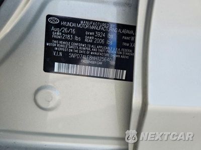 Zdjęcie 12 z 12 samochodu: 2017 HYUNDAI ELANTRA SE VIN:5NPD74LF8HH125640 - miniatura