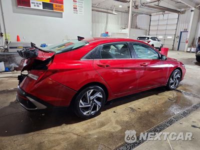 Trzecie zdjęcie samochodu z tyłu: 2025 HYUNDAI ELANTRA SEL VIN:KMHLS4DG3SU939284 - miniatura