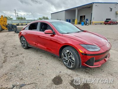 Czwarte zdjęcie samochodu z boku: 2023 HYUNDAI IONIQ 6 LIMITED VIN:KMHM54AA9PA051465 - miniatura