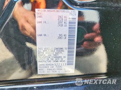 Zdjęcie 12 z 12 samochodu: 2025 NISSAN ALTIMA SV VIN:1N4BL4DV6SN322313 - miniatura