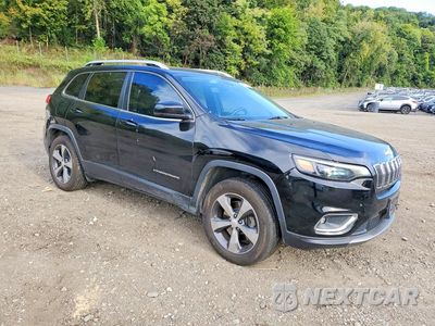 Czwarte zdjęcie samochodu z boku: 2019 JEEP CHEROKEE LIMITED VIN:1C4PJMDX9KD165387 - miniatura