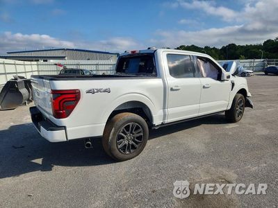 Trzecie zdjęcie samochodu z tyłu: 2024 FORD F150 PLATINUM VIN:1FTFW7L89RFB73254 - miniatura