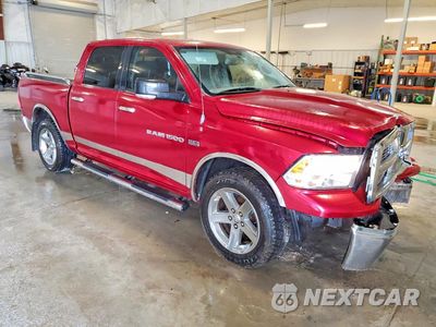 Czwarte zdjęcie samochodu z boku: 2012 DODGE RAM 1500 SLT VIN:1C6RD7LTXCS289592 - miniatura
