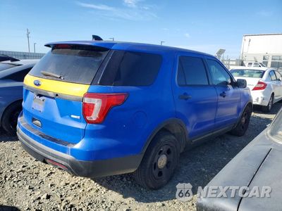 Trzecie zdjęcie samochodu z tyłu: 2017 FORD EXPLORER POLICE INTERCEPTOR VIN:1FM5K8AR9HGB55835 - miniatura