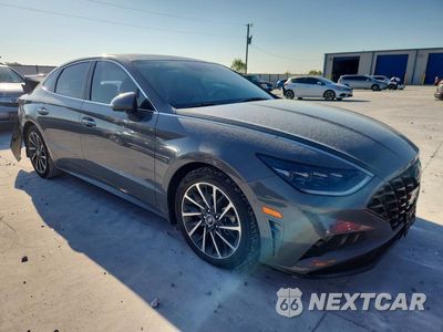 Czwarte zdjęcie samochodu z boku: 2022 HYUNDAI SONATA LIMITED VIN:KMHL34J26NA210238 - miniatura