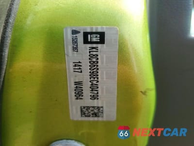 Zdjęcie 12 z 12 samochodu: 2014 CHEVROLET SPARK LS VIN:KL8CB6S98EC404796 - miniatura