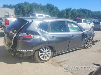 Trzecie zdjęcie samochodu z tyłu: 2017 NISSAN ROGUE SV VIN:KNMAT2MV7HP605813 - miniatura
