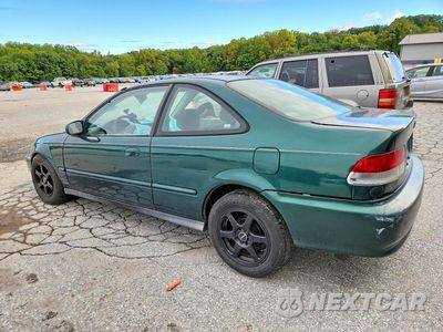 Drugie zdjęcie samochodu z przodu: 1999 HONDA CIVIC EX VIN:1HGEJ8254XL021762 - miniatura