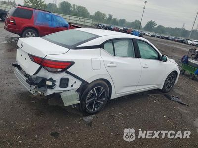 Trzecie zdjęcie samochodu z tyłu: 2025 NISSAN SENTRA SV VIN:3N1AB8CV5SY263262 - miniatura