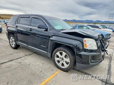 Czwarte zdjęcie samochodu z boku: 2017 GMC TERRAIN SLE VIN:2GKALMEKXH6185484 - miniatura