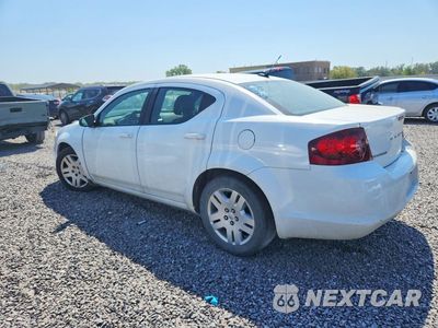 Drugie zdjęcie samochodu z przodu: 2013 DODGE AVENGER SE VIN:1C3CDZAB7DN646476 - miniatura