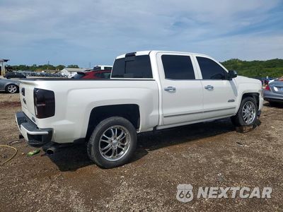 Trzecie zdjęcie samochodu z tyłu: 2018 CHEVROLET SILVERADO K1500 HIGH COUNTRY VIN:3GCUKTEC7JG604691 - miniatura