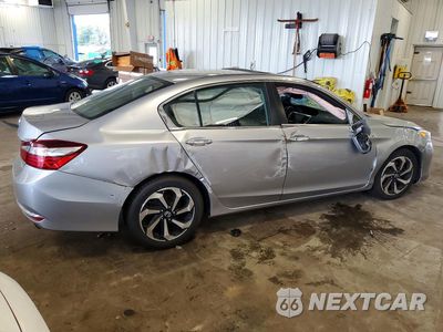 Trzecie zdjęcie samochodu z tyłu: 2016 HONDA ACCORD EXL VIN:1HGCR2F92GA065748 - miniatura