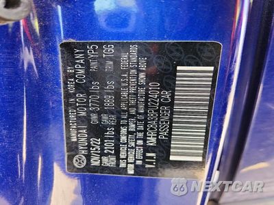 Zdjęcie 12 z 12 samochodu: 2023 HYUNDAI VENUE SEL VIN:KMHRC8A38PU224010 - miniatura