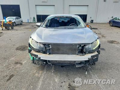 Piąte zdjęcie samochodu w środku: 2019 HONDA CIVIC LX VIN:19XFC2F62KE042740 - miniatura