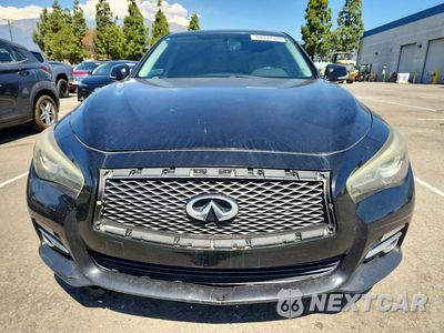 Piąte zdjęcie samochodu w środku: 2015 INFINITI Q50 PREMIUM VIN:JN1BV7AR9FM423440 - miniatura